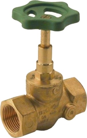 Stopventil M/M 3/4"" Håndhjul Ubehandlet