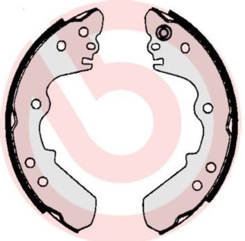 Bremsesko sett BREMBO S 59 512