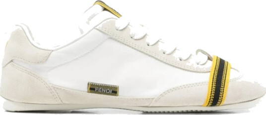 Fendi, Dame, Sko, Hvit, 36 1/2 EU,