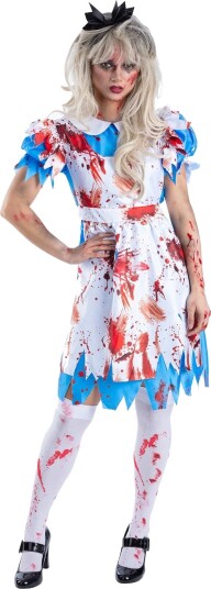 Rubies Costumes Zombie Alice Kostyme Small 82191S Rubies Costumes Zombie Alice Kostyme Small 82191S