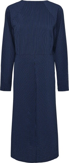Mads Nørgaard Soft Crease Edel Dress Navy 34