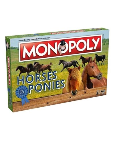 Winning Moves Horses & Ponies Monopoly English