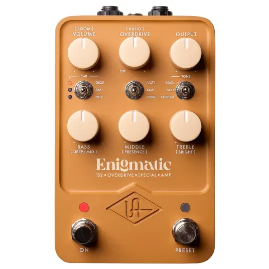 Universal Audio UAFX Enigmatic '82 Overdrive Universal Audio UAFX Enigmatic '82 Overdrive
