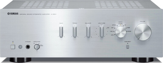 Yamaha A-S301 MK II stereoforsterker Sølv