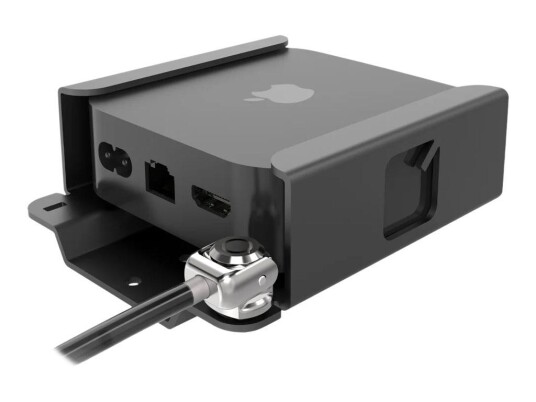 COMPULOCKS Apple TV Security Mount (4K 3rd Gen) (2022) monteringssett - Ventilert - for medieboks - svart