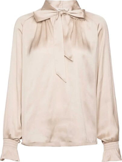 Rosemunde Rwmessina Ls Tie Blouse RAINY DAY 38 Rosemunde Rwmessina Ls Tie Blouse RAINY DAY 38