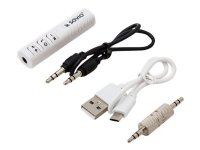 SAVIO TR-11/W - Bluetooth-adapter - hvit