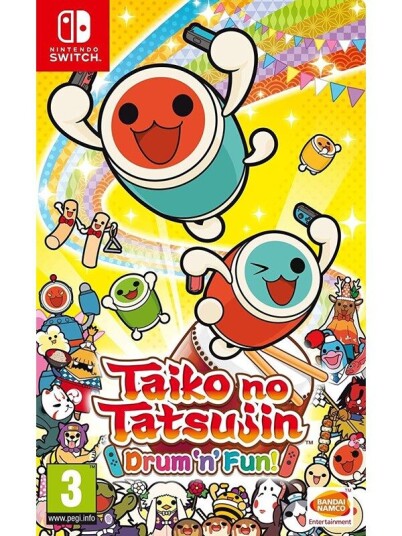 Taiko no Tatsujin: Drum 'n' Fun! + Drum (Collector's Edition) (Switch)