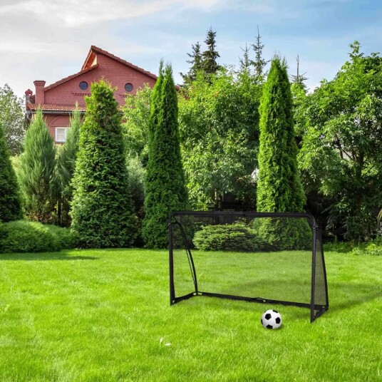 Svart fotballmål 120 x 180 cm Svart fotballmål 120 x 180 cm