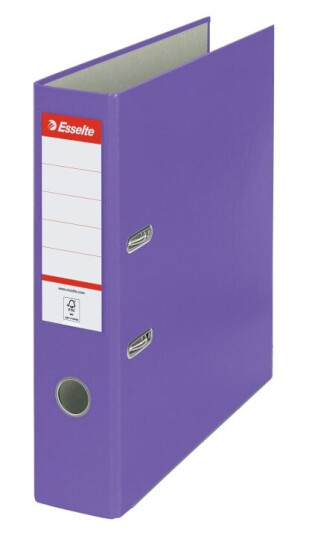 Esselte Essentials Hevarmbuefil Bokryggbredde: 75 Mm For A4 Kapasitet: 480 Ark Purpur Esselte Essentials Hevarmbuefil Bokryggbredde: 75 Mm For A4 Kapasitet: 480 Ark Purpur