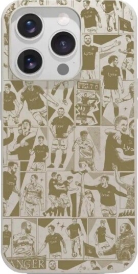 Phonecases3D iPhone 15 Pro Viking FK komposterbart deksel, hvit