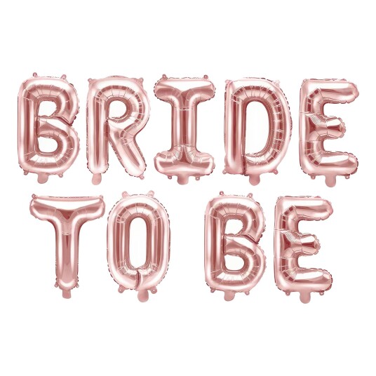 PartyDeco Folieballong Bride To Be