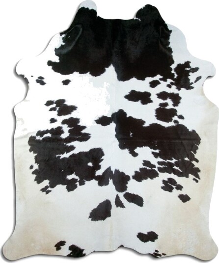 Kuskinn Svart/hvit 1415 Størrelse: 240 x 200 cm