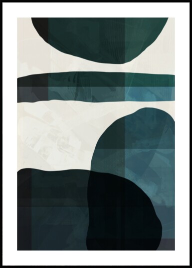 Calm Abstract Flow Plakat / 40x50