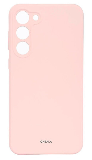 Onsala Silikon Mobildeksel Chalk Pink for Samsung Galaxy S23+