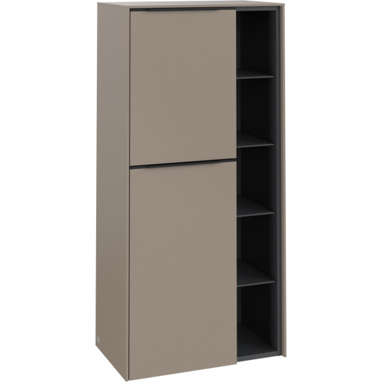 VILLEROY & BOCH SUBWAY 3.0 SIDESKAP 57X120 VENSTRE TAUPE HÅNDTAK I VOLCANO BLACK VILLEROY & BOCH SUBWAY 3.0 SIDESKAP 57X120 VENSTRE TAUPE HÅNDTAK I VOLCANO BLACK
