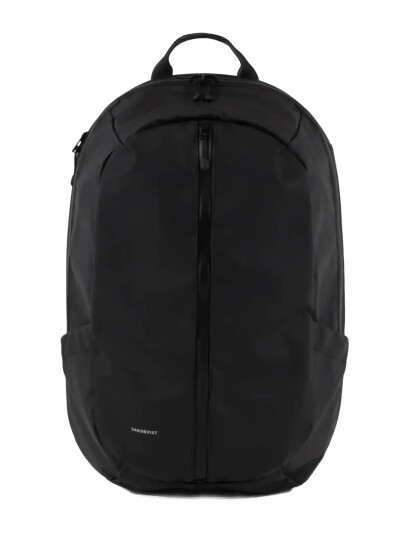 SANDQVIST Stream Zipper Backpack   Black   ONE SIZE
