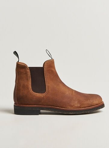 Ralph Lauren Polo Radford Chelsea Boot Light Java Suede