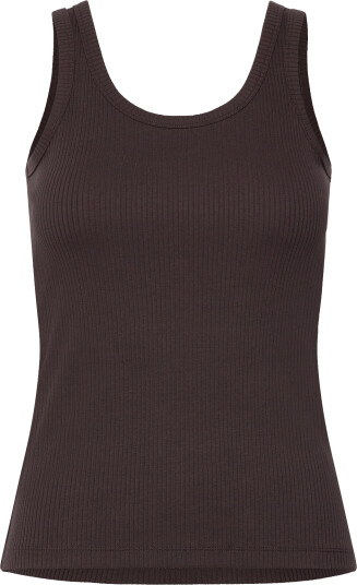 Lindex Tank Top Tyra Brown XL