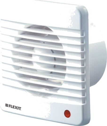 Flexit Baderomsvifte 100F P M/Snorbryter Hvit