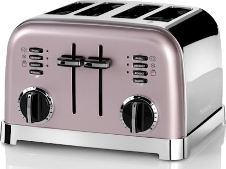 Cuisinart Brødrister CPT180PIER 4 skiver Rosa 1721110-03-06 1671420