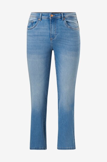 Only Carmakoma Jeans carSally HW SK Flared Dnm BJ759 Blå Only Carmakoma Jeans carSally HW SK Flared Dnm BJ759 Blå