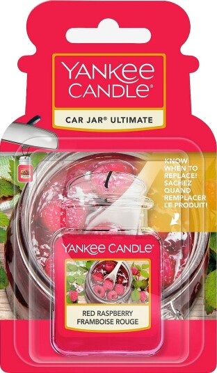 Yankee Candle Car Jar Ultimate Red Raspberry Rosa