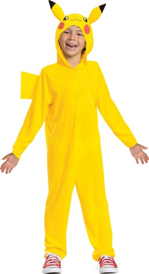 Pokémon Pikachu Barn Kostyme - Medium