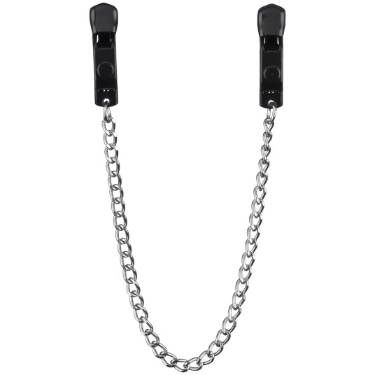 Mister B Pinch Battery Clamps Adjustable with Chain Black - Forskjellige farger Mister B Pinch Battery Clamps Adjustable with Chain Black - Forskjellige farger