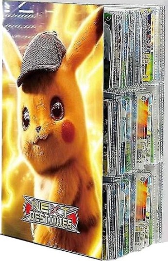 Pikachu Detektiv Anime Samlekortperm 9 Lommer 432 Kort