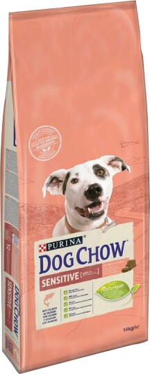Dog Chow Tørrfôr Adult Purina Sensitive Laks 2 X 14 kg