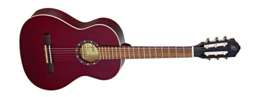 Ortega Guitars Ortega R121-3/4wr Klassisk Gitar 3/4 Gloss Wine Rød