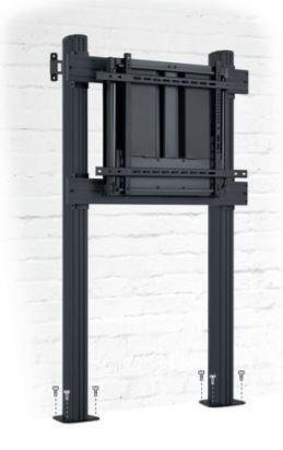 HAGOR HP COUNTERBALANCED FLOOR-WALL 40IN TO 60IN UP TO 60KG WALL