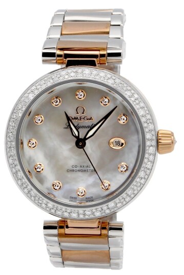 Omega Dameklokke 425.25.34.20.55.004 De Ville Ladymatic Co Axial 34mm