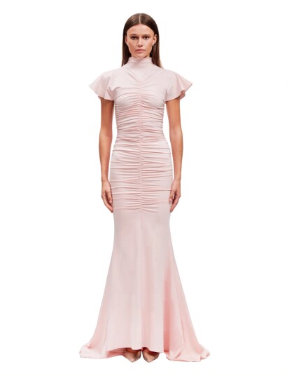 OW Collection Marla Maxi Dress Pink M OW Collection Marla Maxi Dress Pink M