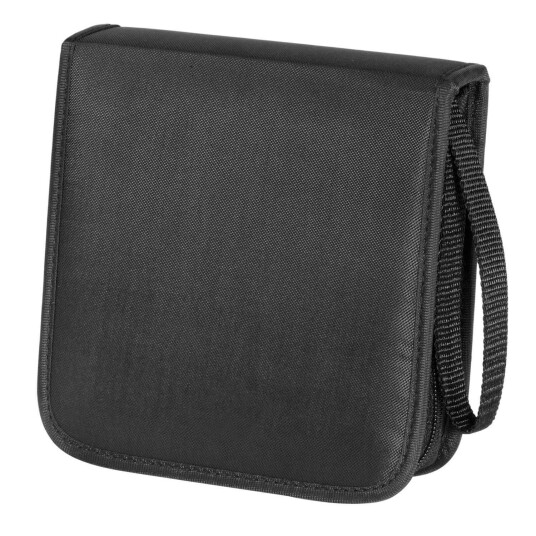 HAMA CD Bag Nylon Svart For 20 CDer