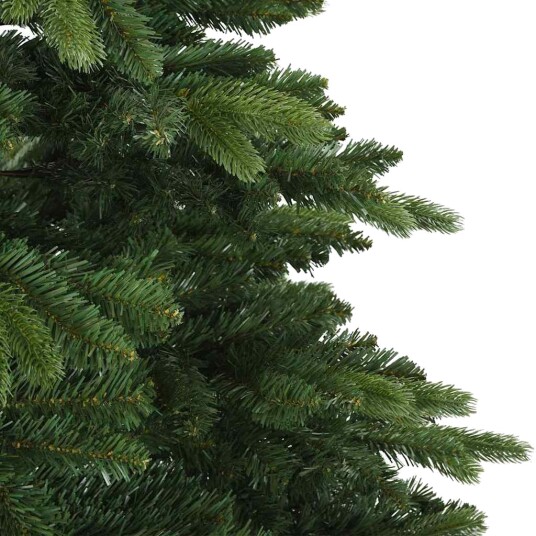  Kunstig sammensatt juletre grønn 210 cm PVC PE og stål