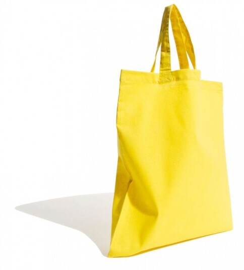 Nightingale Tote Bag 150g Kort håndtak Gul Nightingale Tote Bag 150g Kort håndtak Gul