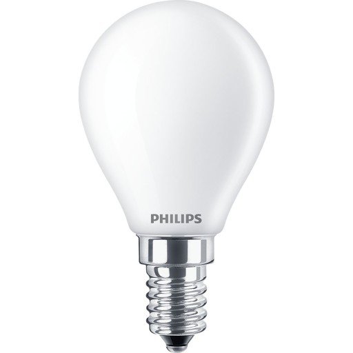 Philips Master Value Led Krone Dæmpbar 3,4W 40W E14 P45 927 Mat Glas