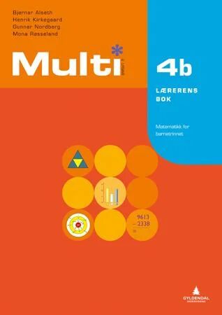 Multi 4b, 2. Utgave Av Bjørnar Alseth, Henrik Kirkegaard, Gunnar Nordberg, Mona Røsseland