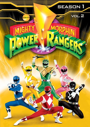 Mighty Morphin Power Rangers: Season One Vol Two DVD