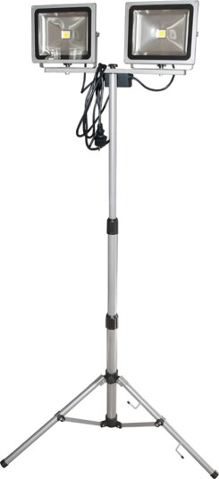 Trend Belysning Arbeidslampe LED 2 Stk 30W M/Teleskopstativ