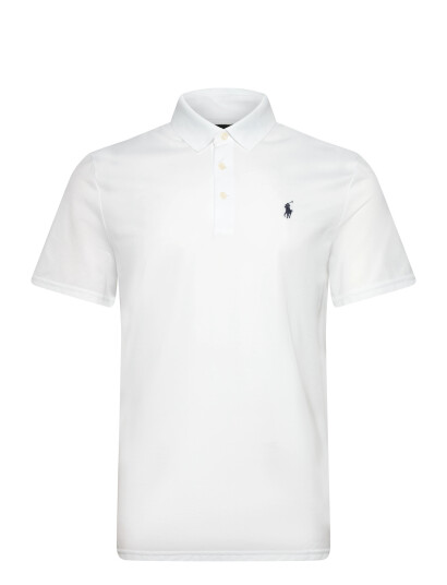 Ralph Lauren Golf Tailored Fit Performance Polo Shirt White XL