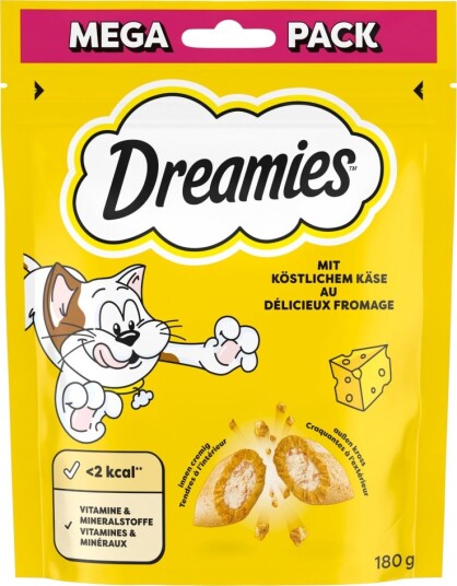 Dreamies Kattesnacks Big Pack Ost 6 X 180 G