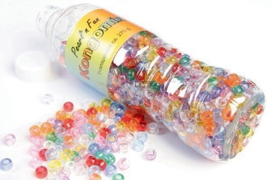 Pearl`n fun Congo mix i ulike transparente farger 270 g