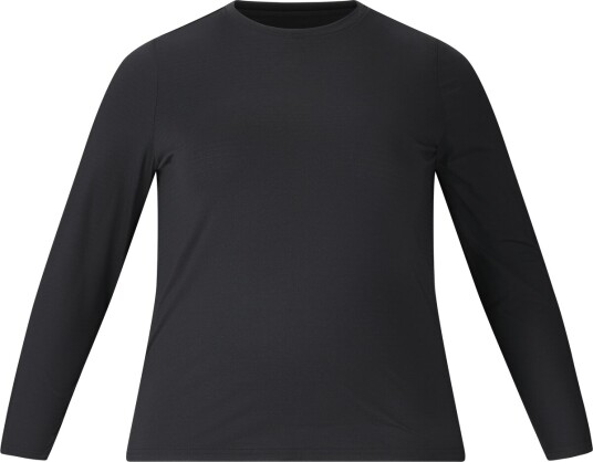 Q Sportswear Misha Langermet Trenings T skjorte Dame Svart 52