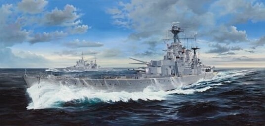 Trumpeter 1/200 HMS Hood Battle Cruiser 1941