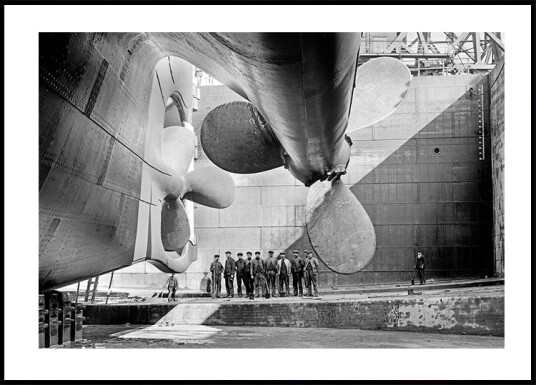 Titanic Rudder Plakat Plakat / 21x30cm