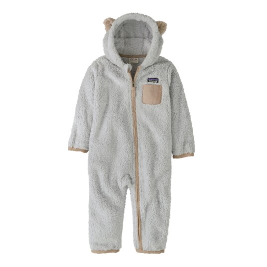 Patagonia Baby Furry Friends Bunting Crisp Grey 0 3M
