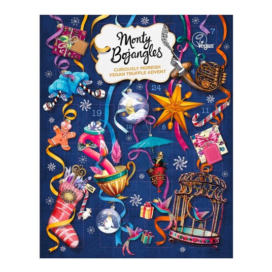 Monty Bojangles Julekalender Sjokoladetrøfler Vegan - 235 gram